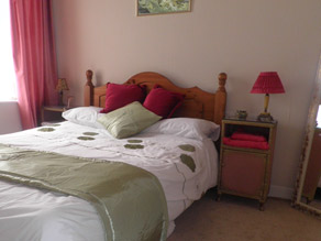 Kindred Corner House guest room